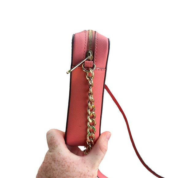 Jet Set Saffiano Leather Crossbody Bag Preowned - Picture 8 of 15